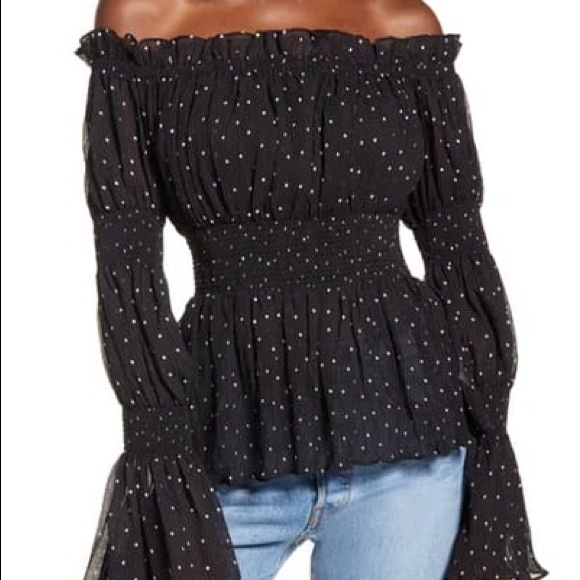 Endless Rose Tops - ENDLESS ROSE Smocked Blouse